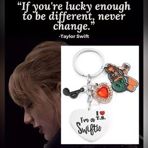 $3 I Love T.S. Music Keychain. New. $3 When Bundled With 3 Or More Items.